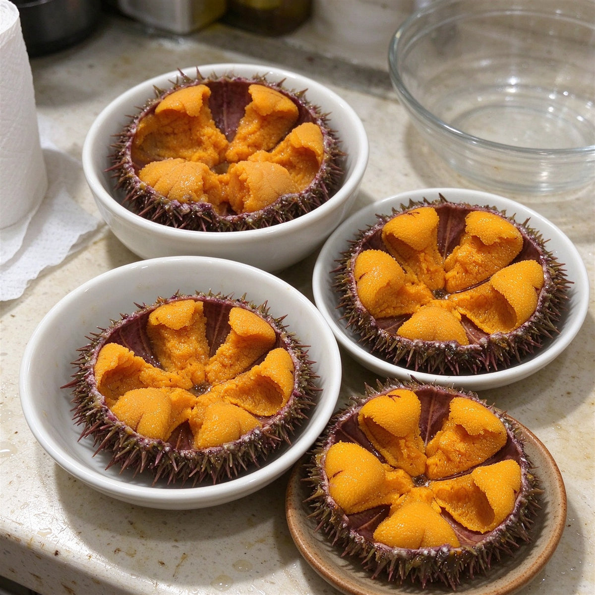 Fresh-Frozen Sea Urchin Roe in Shell